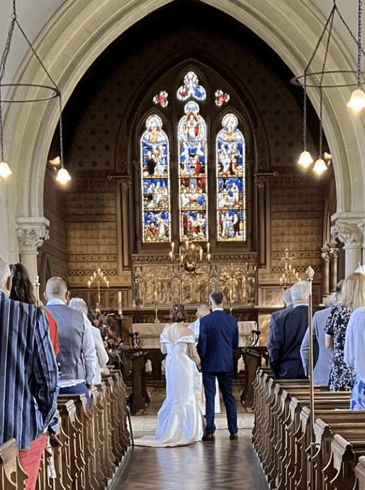 Wedding at St Martin's Church